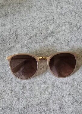 Round Pink Gradient Lens Sunglasses